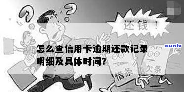 手机信用卡逾期怎么查询记录明细