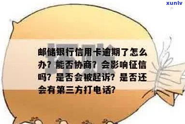 邮政银行信用贷款逾期3天怎么办？能协商吗？