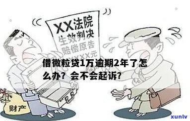 微粒贷逾期1万多2年多了怎么办