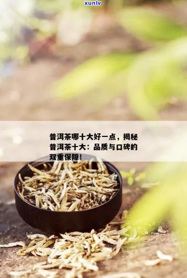 十大值得信的普洱茶：品质、历与口碑三重保证