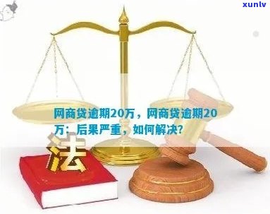 欠网商贷20万不还有什么后果