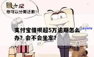 支付宝借呗欠5万逾期会不会坐牢