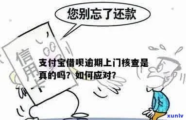 借呗逾期要求上门核实怎么处理