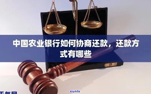 农业银行怎样办理协商还款流程