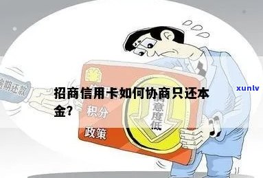 招行信用卡如何协商还本金