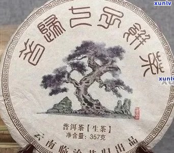 云桢茶叶357克普洱茶饼价钱