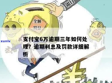 支付宝逾期三年6万元多怎么办