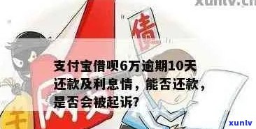 支付宝逾期三年6万元多怎么办