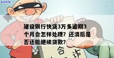 建行快贷逾期三年了