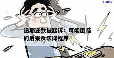 逾期十几天被起诉会面临什么后果