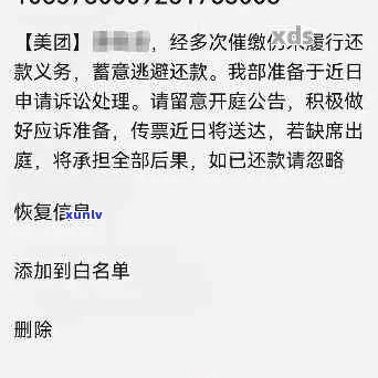 美团借钱逾期几个月会被起诉