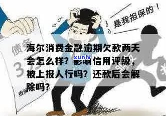 海尔消费金融逾期流程及解决办法