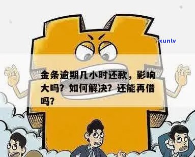 金条逾期了几天怎么办理期还款