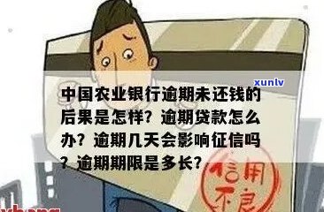 农业银行逾期三年会有什么后果-农业银行逾期三年会有什么后果吗