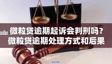 微粒贷逾期被是否会被起诉