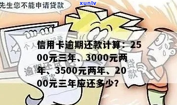 200元逾期三年利息计算公式