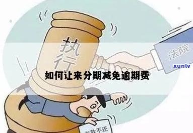 逾期开庭分期减免怎么操作