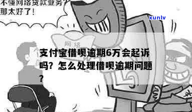 支付宝借呗逾期8万怎么处理