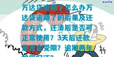 万达贷逾期四万六怎么办