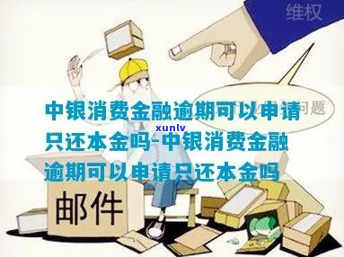 中邮消费金融逾期只还本金如何处理