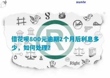 花呗逾期800块钱怎么办不影响信用记录