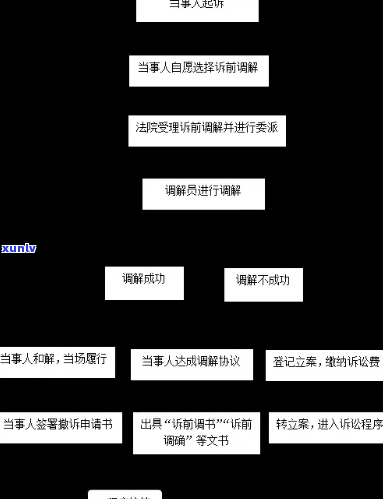 及贷发短信来诉前最调解的程序和流程