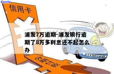 浦发银行欠信用卡9万7-浦发银行欠信用卡9万7万怎么办