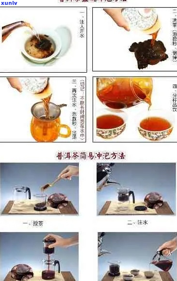 普洱茶茶饼冲泡步骤说明：熟普洱茶饼的冲泡 *** 