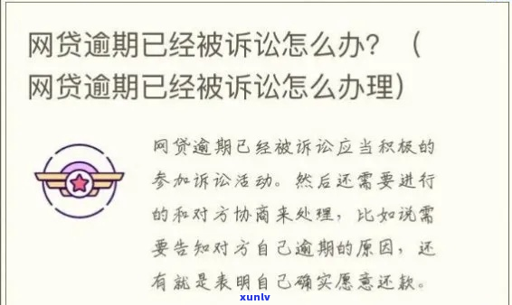 网商贷逾期被起诉怎么调解-网商贷逾期被起诉怎么调解呢