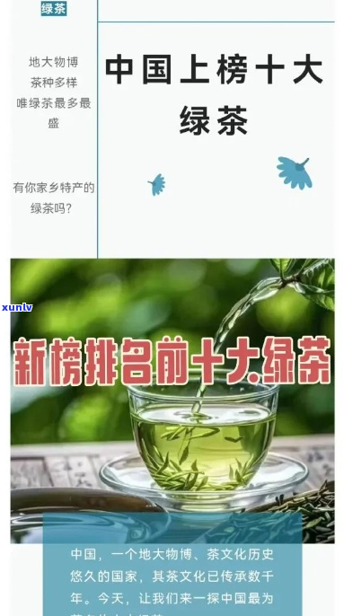 我国十大绿茶最新排名榜