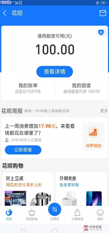 花呗100元是多少-花呗100元是多少欠4年还多少