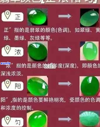 翡翠颜色对比：清水绿与阳绿的独特区分