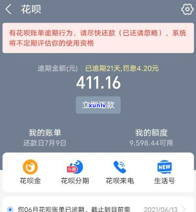 花呗花呗欠款逾期如何处理-花呗花呗逾期会怎么样