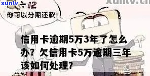 欠信用卡共5万怎么办呢