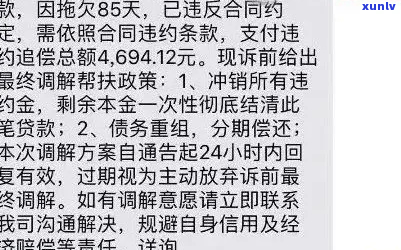 安鑫快贷协商案例解析