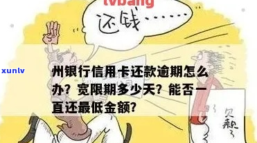 州银行信用卡逾期三个月会有什么后果