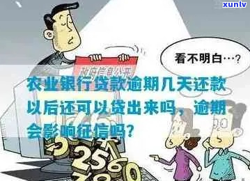 农业银行贷款逾期两个月后果严重吗