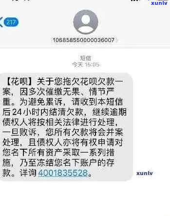 花呗第三方说起诉我怎么办