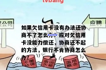 欠信用卡几千协商失败后该怎么办