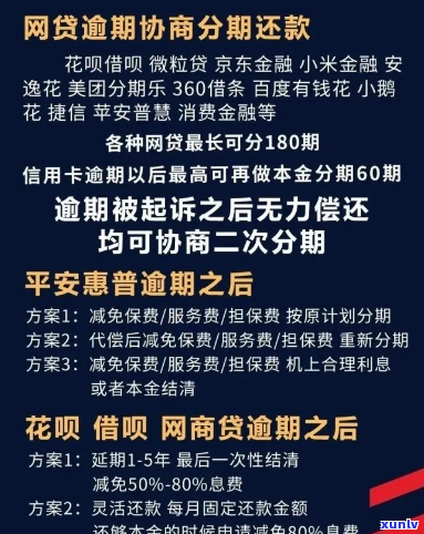 浦慧网贷逾期无力偿还会发生什么