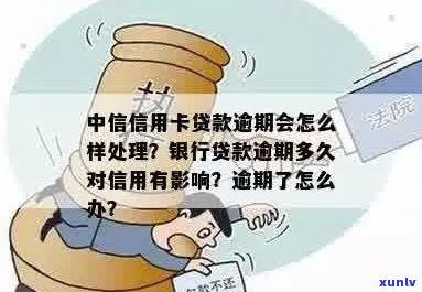 贷款中信用卡逾期怎么办