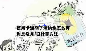 信用卡逾期后滞纳金手续费