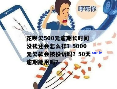 花呗欠款5000逾期一年如何处理