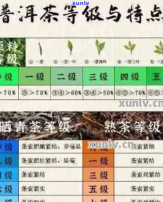 最新普洱茶标准等级划分及价格表