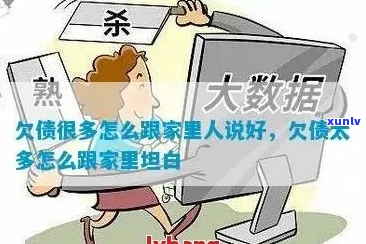 如何向家人坦白欠了300万的事情