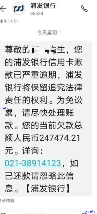 浦发逾期11万会被起诉吗